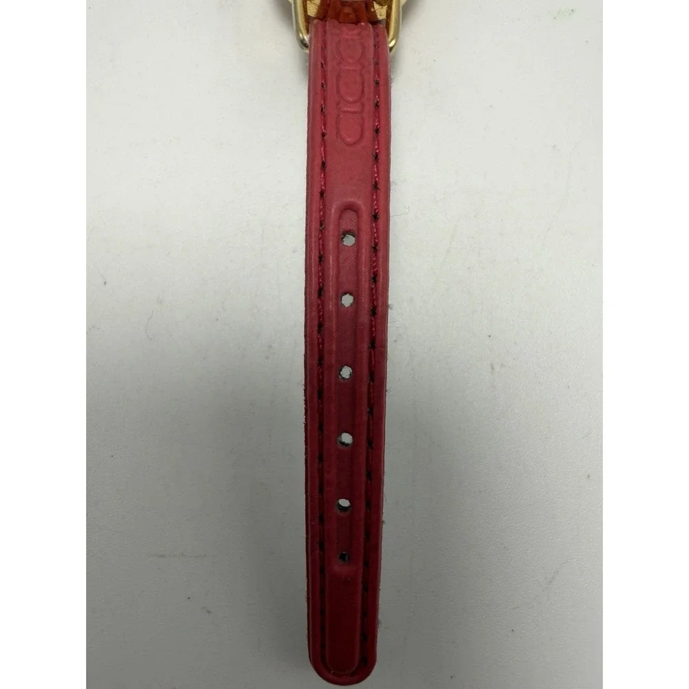 Decambridge Ladies Watch 24K Gold Plated New Battery 21MM 6.25